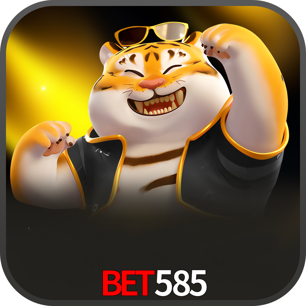 Imagem promocional da BET585 mostrando a plataforma e suas vantagens